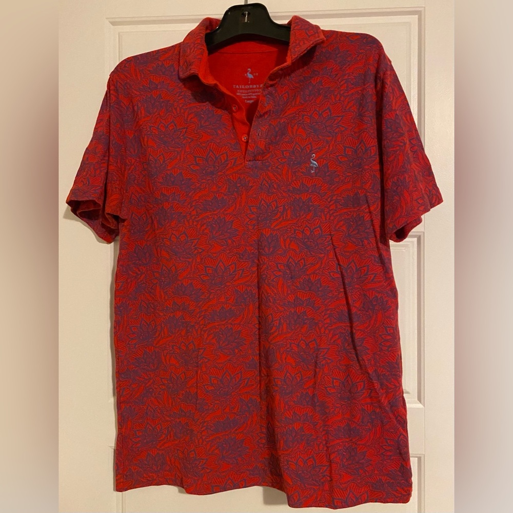Men’s TailorByrd Collection Polo Shirt large